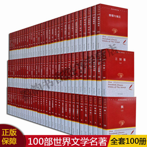 外国文学经典名著阅读收藏100部