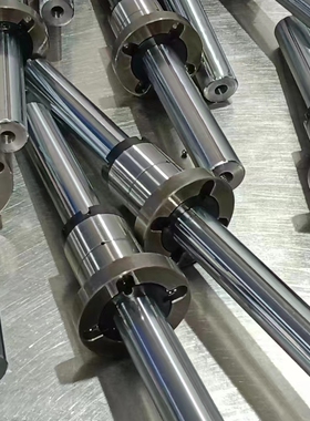 滚珠花键轴花键副轴承法兰SLF006 008 010 013 016圆法兰花键