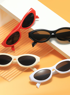 欧美小框猫眼太阳镜2025新款