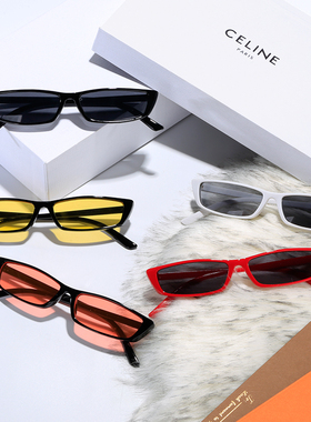 新款嘻哈复古方形太阳眼镜