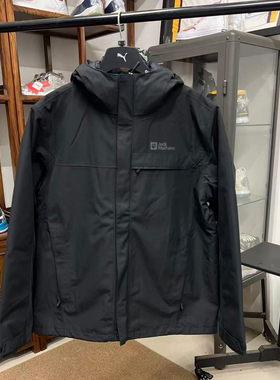 Jack Wolfskin狼爪男子秋冬户外防风鹅绒内胆三合一冲锋衣A62338