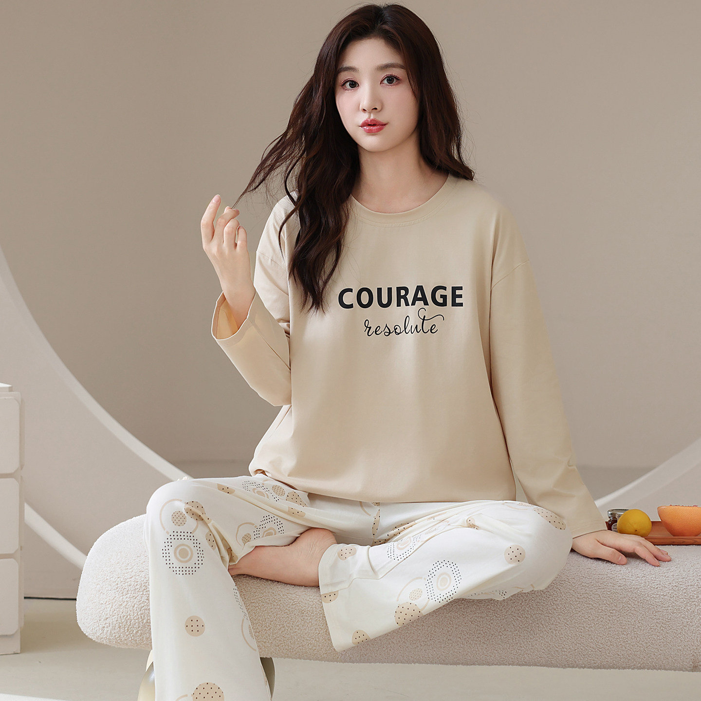 睡衣女春秋款纯棉长袖2026新款可爱秋季女款全棉秋冬家居服套装