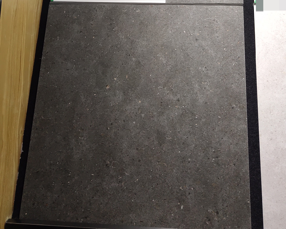 600哑光深灰色星空石砂岩通体瓷砖 客餐厅厨卫过道现代地砖墙砖