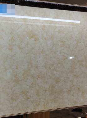 800亮光中黄色爆米花微晶石瓷砖 客餐厅厨卫过道简约现代地砖室内