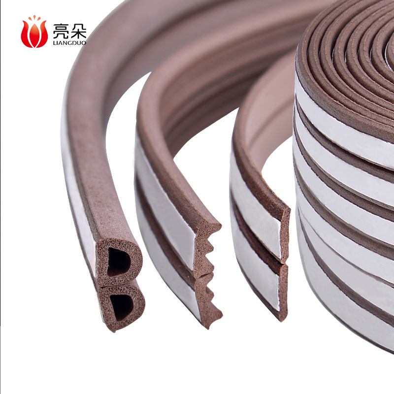 门窗密封条自粘型门缝挡风胶条