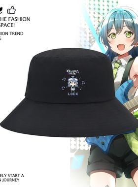 bang dream RAISE A SUILEN朝日六花和奏瑞依周边cos渔夫帽遮阳帽