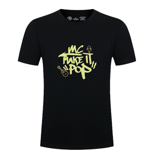 卡通MC张天赋演唱会this is mc2男女周边应援印花宽松纯棉短袖T恤