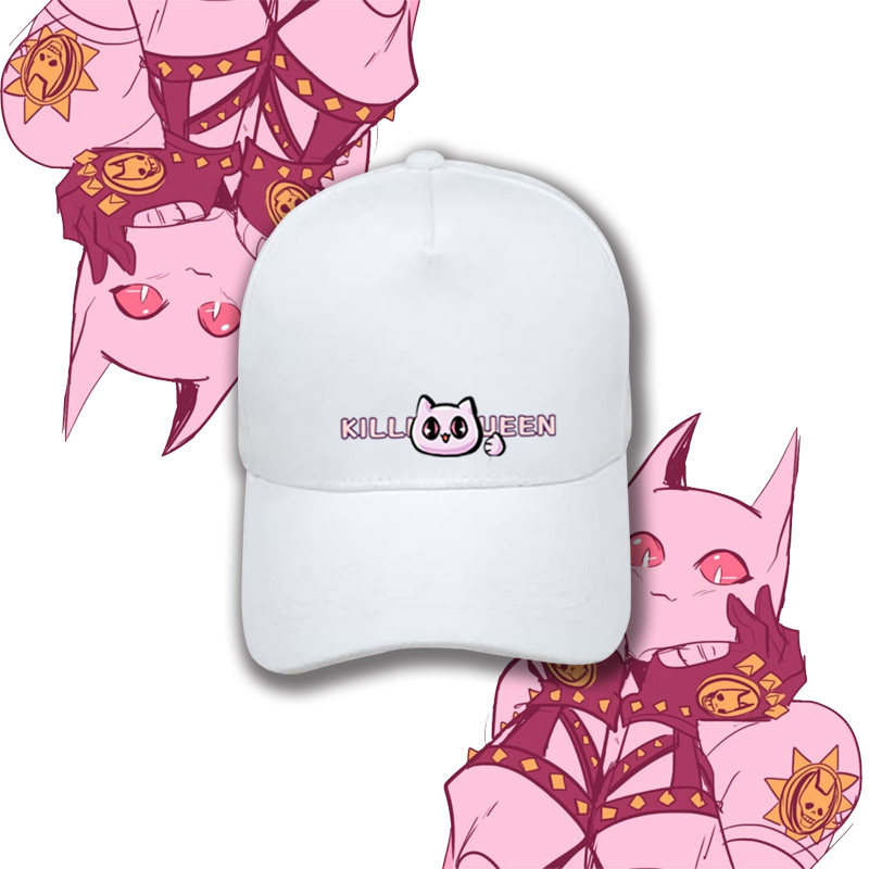 jojo的奇妙冒险联名杀手皇后吉良吉影动漫周边男女情侣棒球帽定制