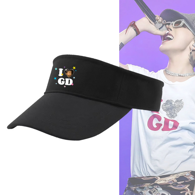 GD权志龙痛衣周边空顶帽男女演唱会纯棉夏季鸭舌帽应援定制印花