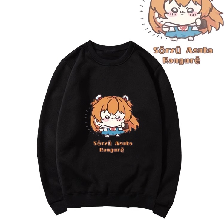 chiikawa联动EVA印花连帽卫衣