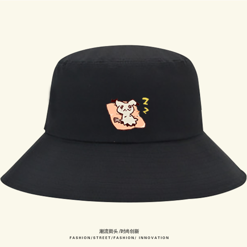 谜拟迷你联名精灵皮卡丘盆帽