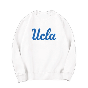 新美国名校加州理工纪念衫UCLA洛杉矶留学生男女情侣薄款圆领卫衣
