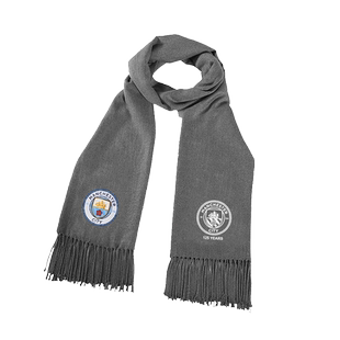 曼城球迷纪念建队125周边足球男女可定制保暖骑行防寒围巾围脖冬