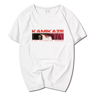 姆爷Eminem上衣阿姆短袖街头嘻哈周边rapper男女宽松oversize棉潮