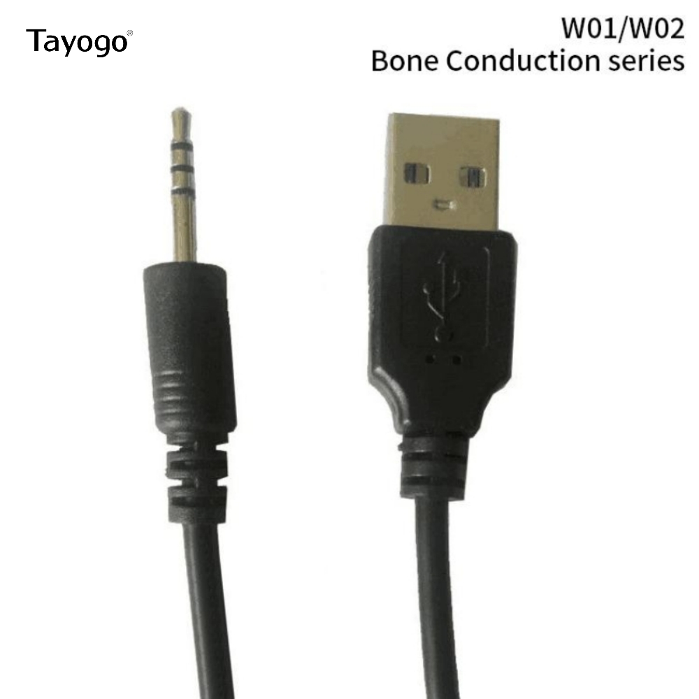 Tayogo  骨传导数据线，W01,W02通用 3C数码配件 MP3/MP4连接线 原图主图