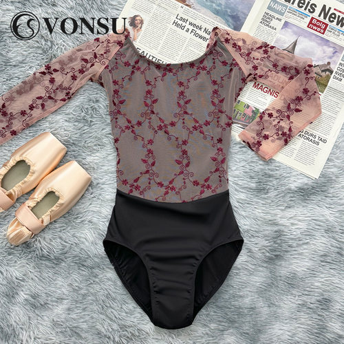 vonsu梵舒芭蕾舞练功服体服