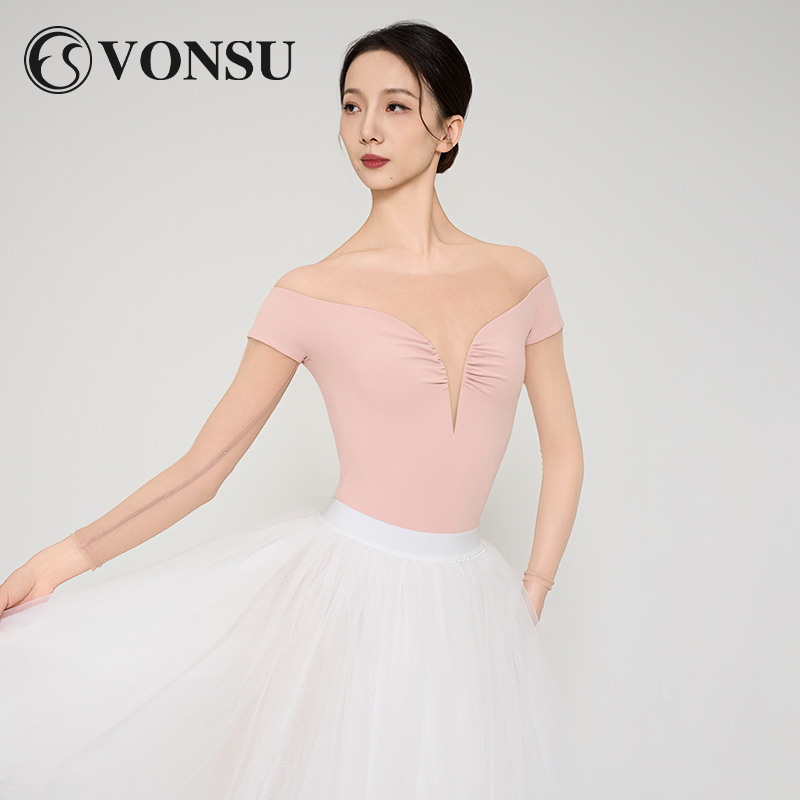 vonsu梵舒芭蕾舞练功服体服