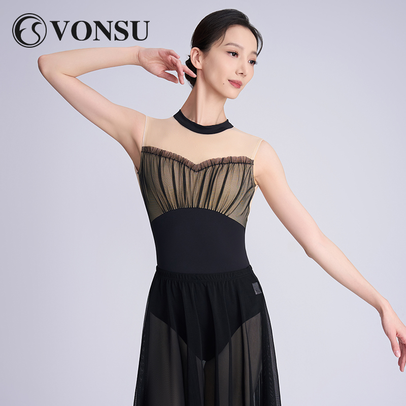 vonsu梵舒成人芭蕾舞练功服体服