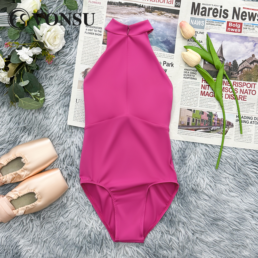 vonsu梵舒儿童芭蕾舞练功服体服