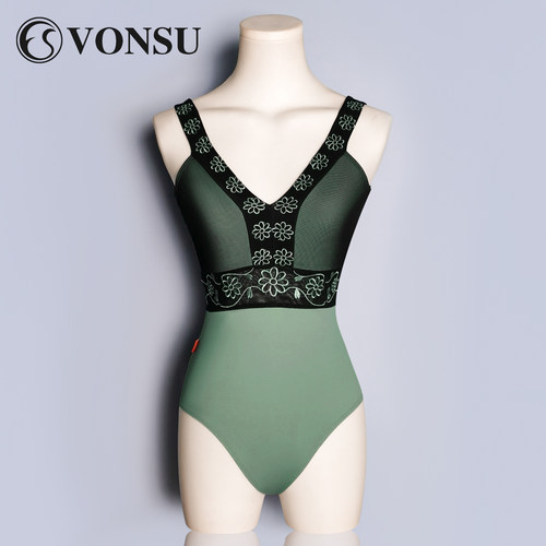 vonsu梵舒新款芭蕾舞体服