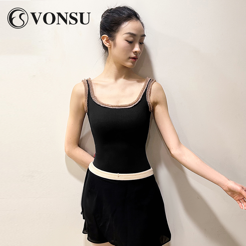 vonsu梵舒芭蕾舞练功服成人新款