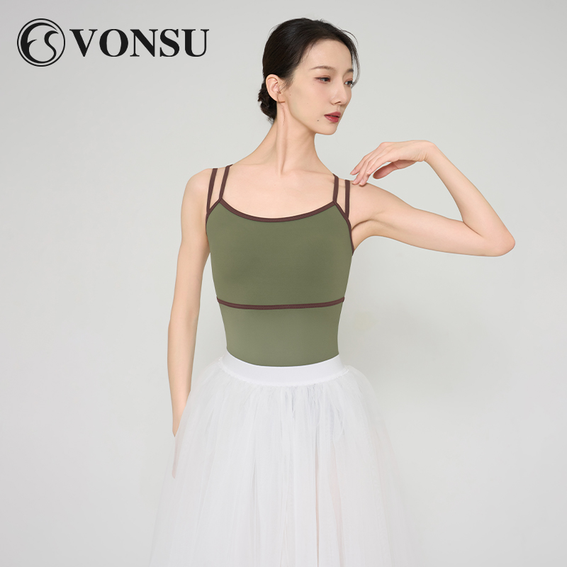 vonsu梵舒芭蕾舞练功服体服