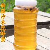 包邮 新疆沙枣花蜂蜜原产地发货 未加工初级食用农产品原蜜蜂蜜2斤