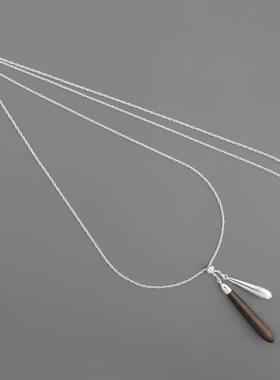 新款ROTATI*家新露系列项链 25年秋冬新款简约高级感气质可调节毛