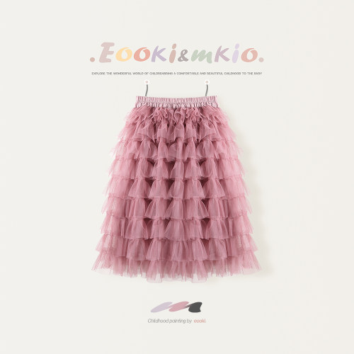 女童网纱半身裙tutu蛋糕裙公主裙