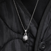 萌趣治愈叮当吊坠 悦耳铃音 N230 古银币制 铃铛项链 North Works