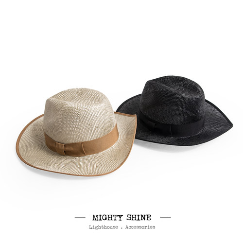 MightyShine夏季遮阳草帽透气