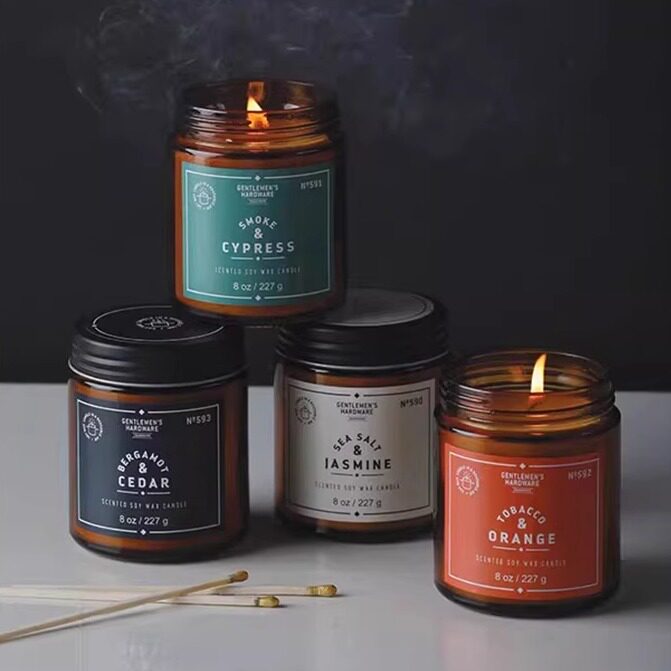 英国 Gentlemen's Hardware 香薰蜡烛 居家放松治愈舒缓节日礼品