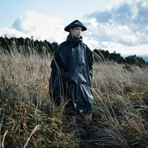 GSYB 日系机能轻量雨披 286g 尼龙防水透气背包可穿斗篷男女