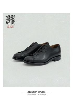 BROTHER BRIDGE 25年升级焕新50's经典ALI拳击鞋短脸小牛皮鞋革靴