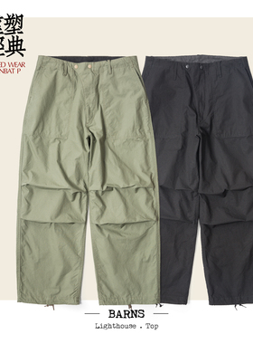 BARNS Highest高端线混合三款君裤细节诞生的长裤原创工装裤