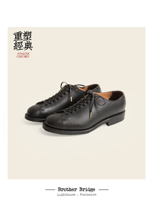 革靴自慢 日制 BROTHER BRIDGE 热门定番复古 短脸马皮鞋BB-S020