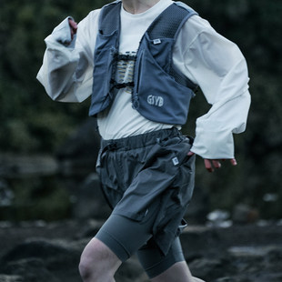 GSYB 184g轻量 15D超强防水二合一户外速干防水徒步骑行短裤