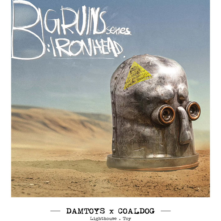 现货速发Damtoys煤厂黑狗CoalDog铁头托尼手办大废墟系列玩家模型