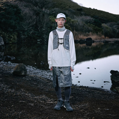 GSYB 定番 40K MOD 轻量速干防水 多口袋越野跑徒步机能马甲