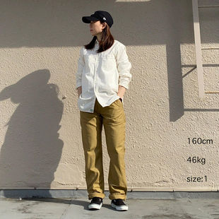 orSlow 四季百搭军裤 美式复古复刻 OG107 色棉缎 旧化纹理更出彩