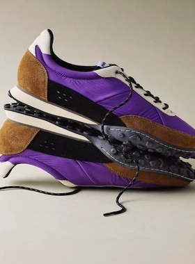 PANE-风跃系列-Wisteria紫藤 休闲运动紫色阿甘鞋子2025秋冬新款