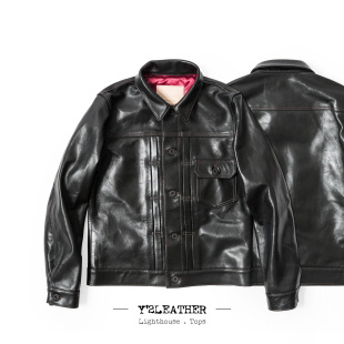 Y2LEATHER 140 高人气ECO马皮夹克 机车皮衣 期间限定