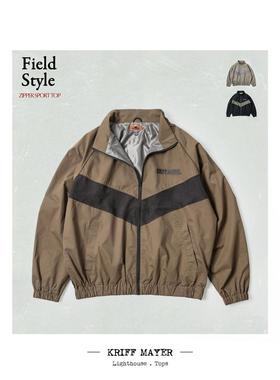 KRIFF MAYER 经典军事训练服焕新 运动街头风格纯棉外套 2414417