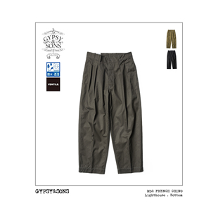 法军士官阔腿军裤 GypsySons CHINO FRENCH GS2149907A M52