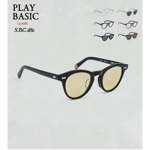 SBC＆LOOKINSIDE合作款全板材限量眼镜框墨镜夹片太阳镜长脸宽脸