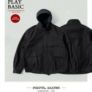 Lady White x Phigvel 联名 Duck Canvas 连帽夹克 武骨细腻兼得