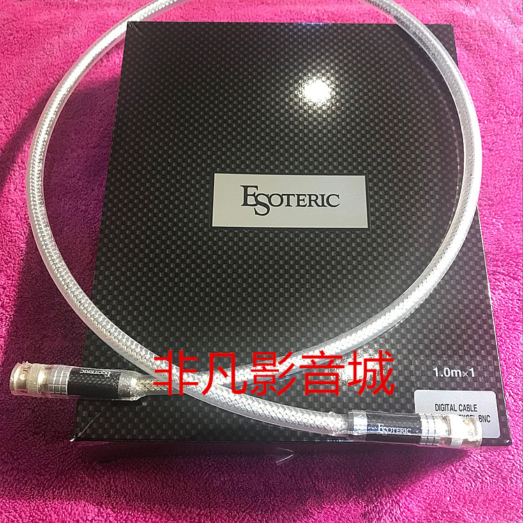 日本esoteric二嫂 AD-3100BNC进口同轴数字线发烧时钟线