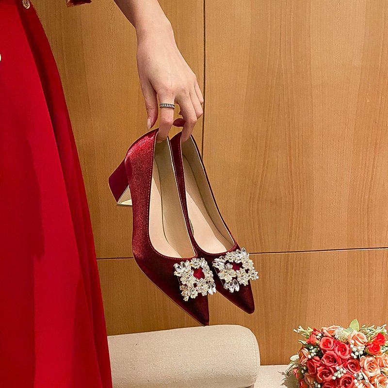 小个子小码女鞋313233胖脚粗跟