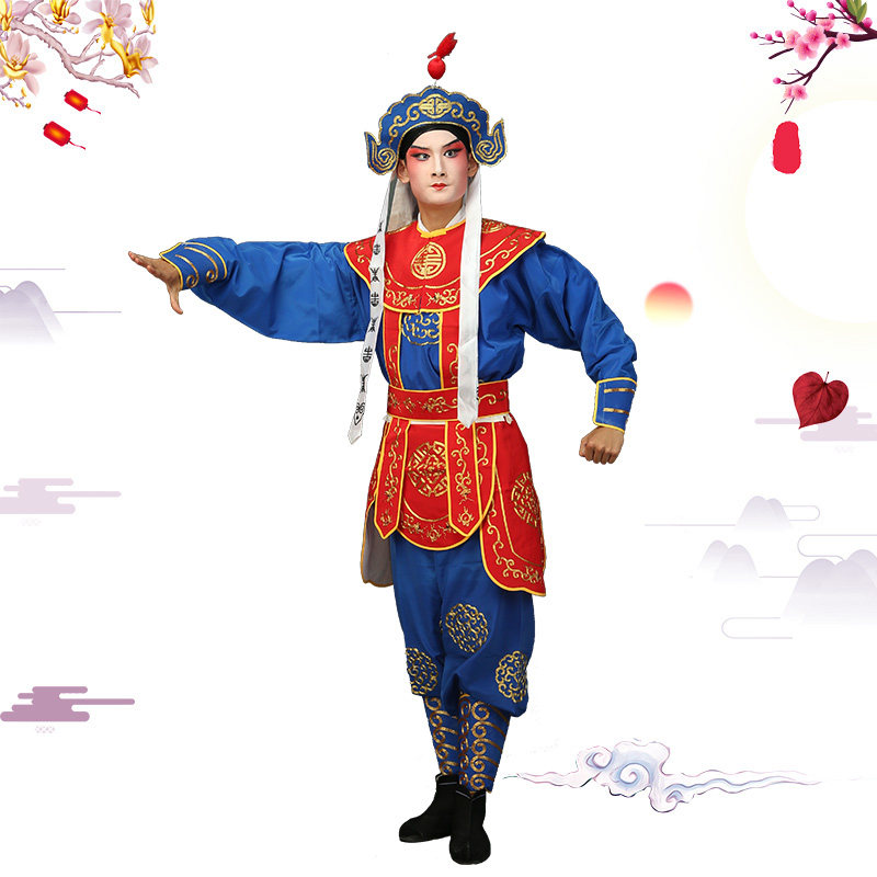 戏曲兵衣云间侉子变脸服装