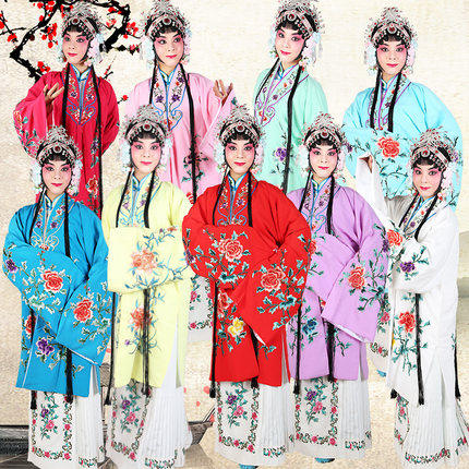 京剧戏曲花旦女披越剧黄梅戏古装摄影写真青衣小姐衣服软绉女披